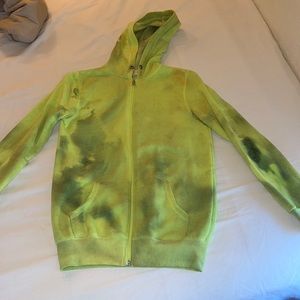 Neon Green Blank Hoodie